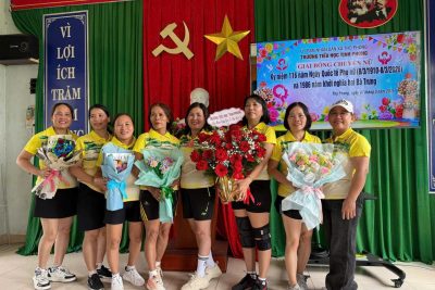 TRƯỜNG TIỂU HỌC TỊNH PHONG TỔ CHỨC PHONG TRÀO ” GIẢI BÓNG CHUYỀN NỮ” CHÀO MỪNG 116 NĂM NGÀY QUỐC TẾ PHỤ NỮ (8/3/1910 – 8/3/2026 VÀ 1986 NĂM KHỞI NGHĨA HAI BÀ TRƯNG.